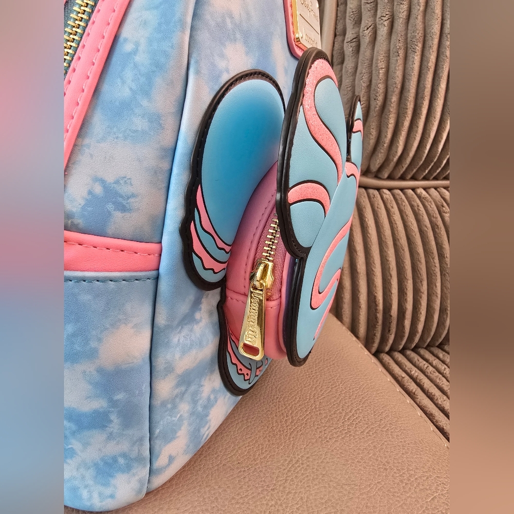 Disney Parks Eats Collection Mickey Macaron Loungefly Mini Backpack - Picture 6 of 13